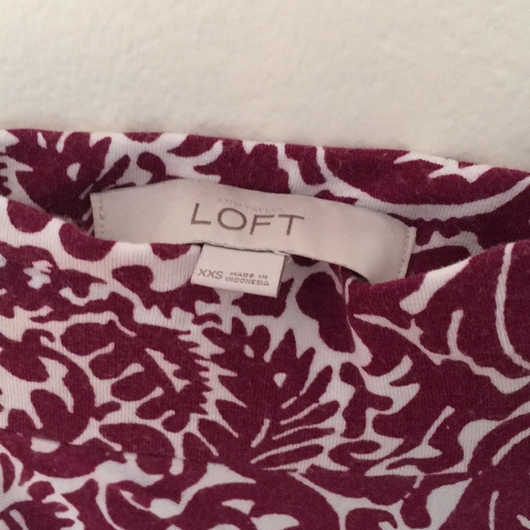 Loft graphic floral skirt - Picture 5 of 5